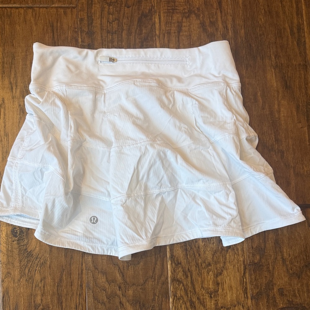 White Athletic Skirt